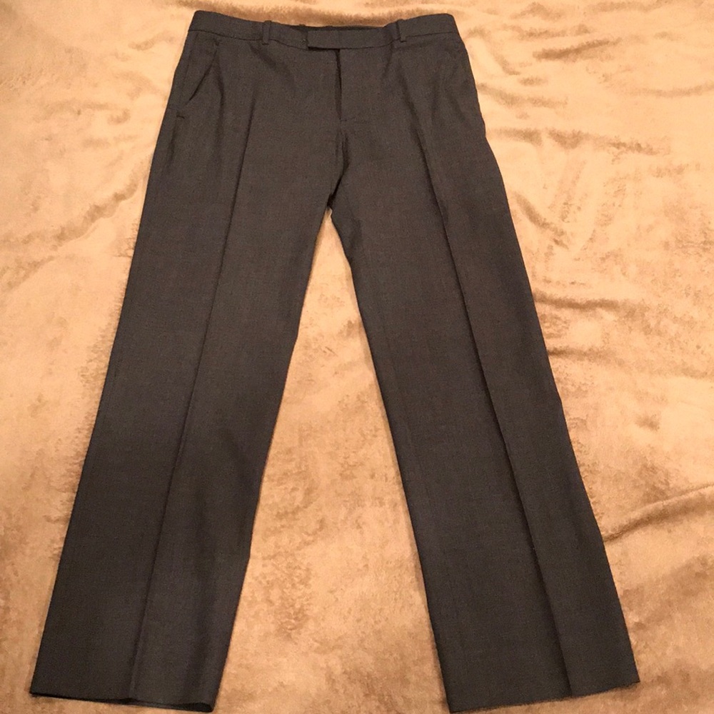 Theory Cody Tailor Grey Dress Pants